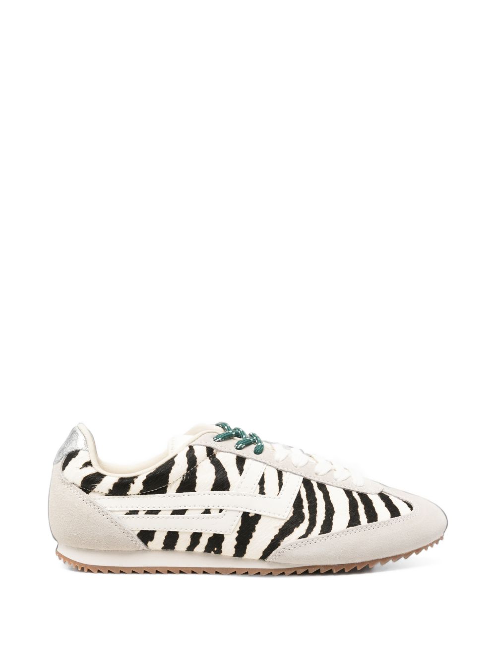 PROKEDS 1949 Sneakers Racer 77 in Cavallino Zebra e Avorio 