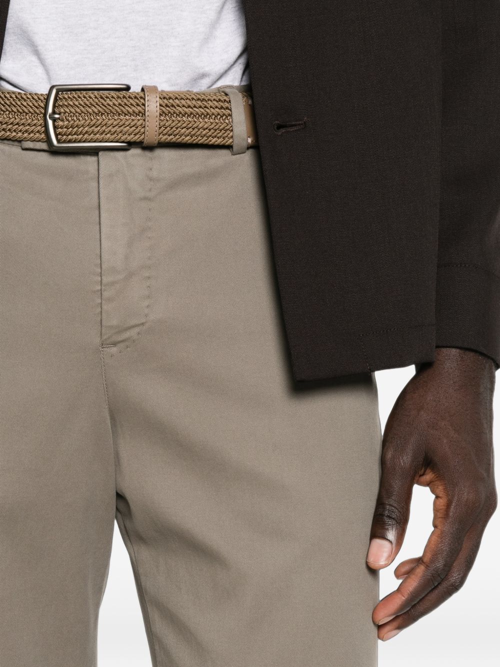 PT TORINO Pantalone casual elegante grigio con tasche 