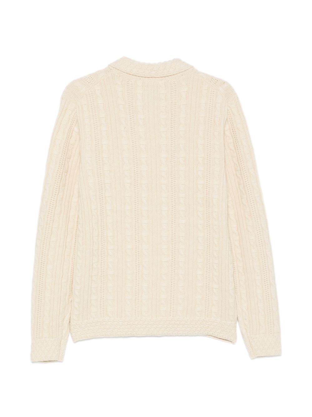 RAKKI Maglia Cat in lana con texture a maglia intrecciata 