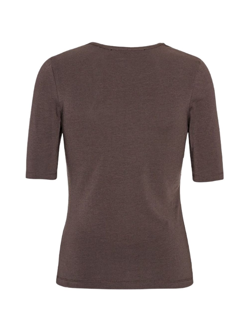 ROTATE T-shirt marrone con logo 