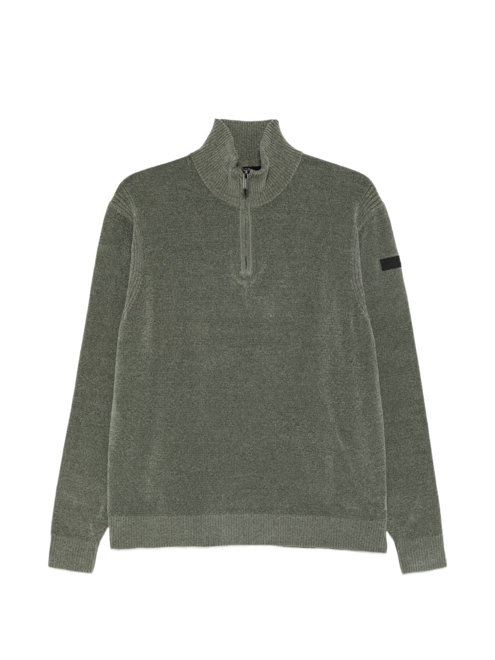RRD ROBERTO RICCI DESIGNS Maglia a collo alto verde con zip 