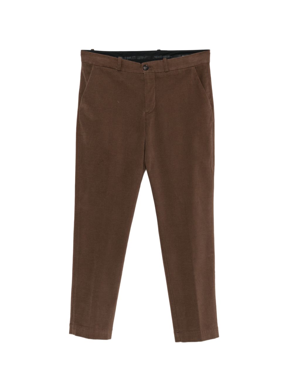 RRD ROBERTO RICCI DESIGNS Pantaloni marroni in cotone elasticizzato 