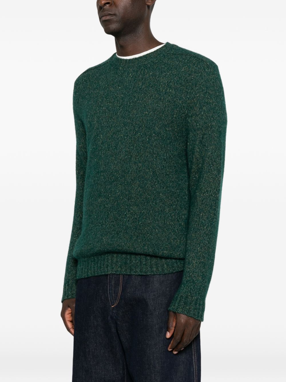 SCAGLIONE Maglia girocollo verde 