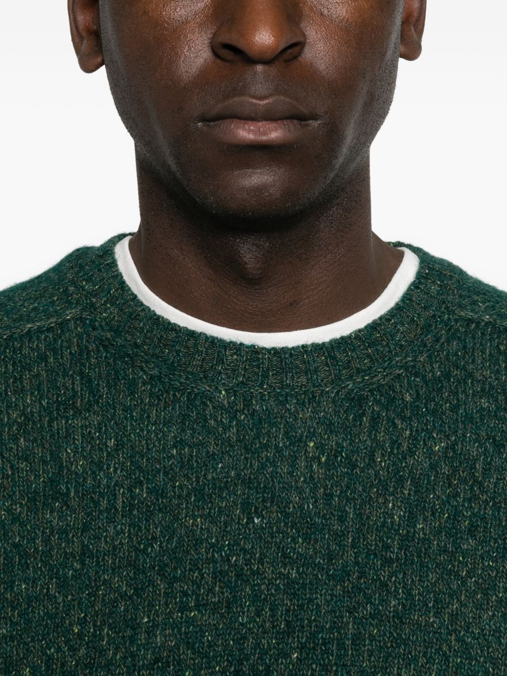 SCAGLIONE Maglia girocollo verde 