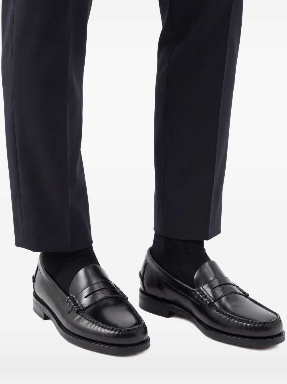 SEBAGO Mocassini Penny Loafer Dan in pelle 