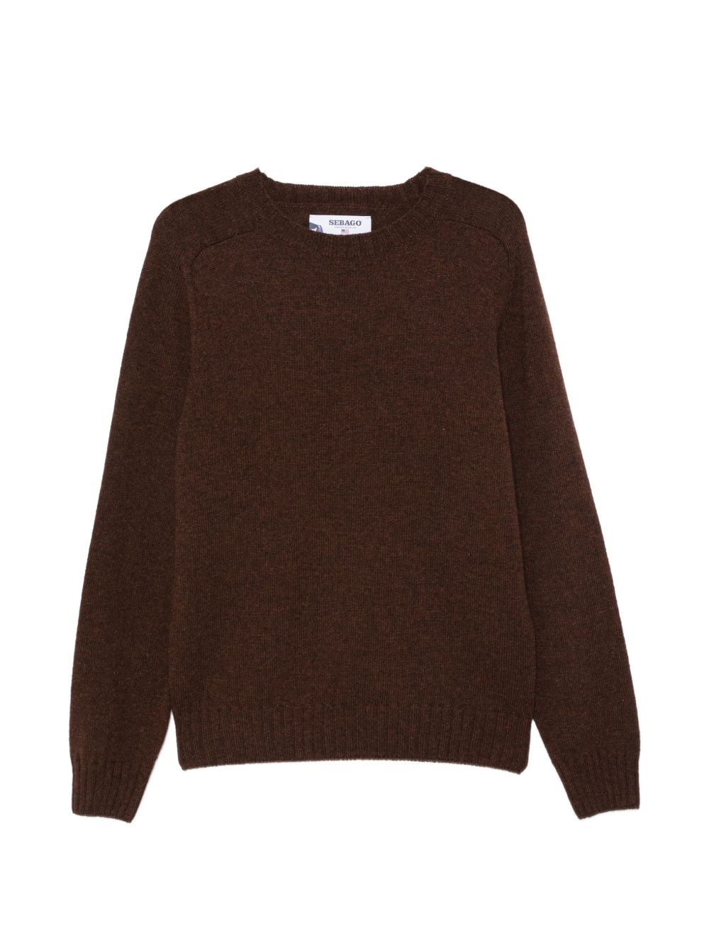 SEBAGO Gilead maglione unisex in lana marrone 