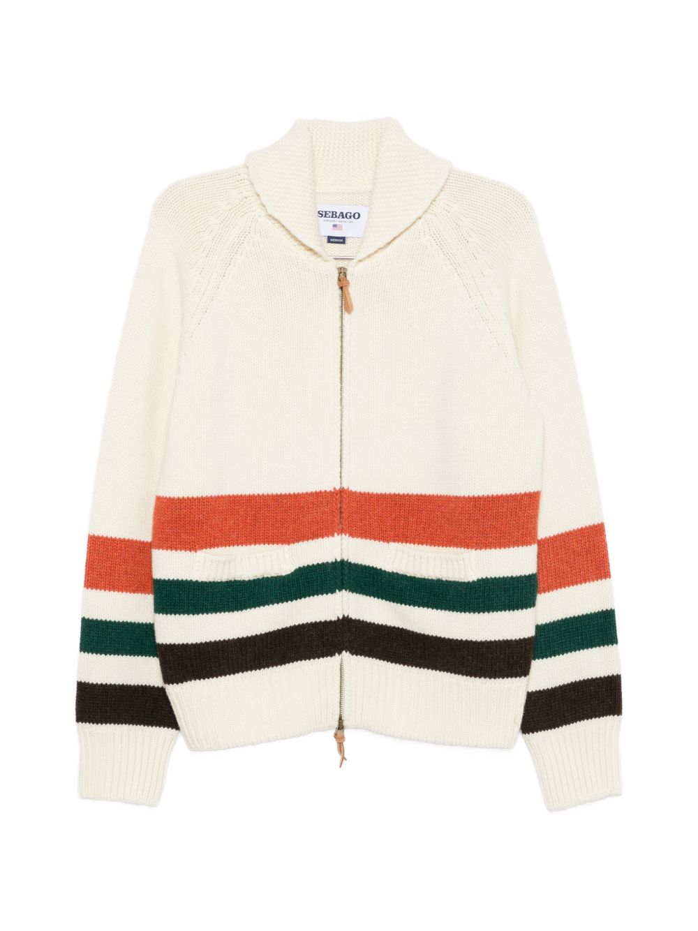 SEBAGO Cardigan in Misto Lana Multicolore 