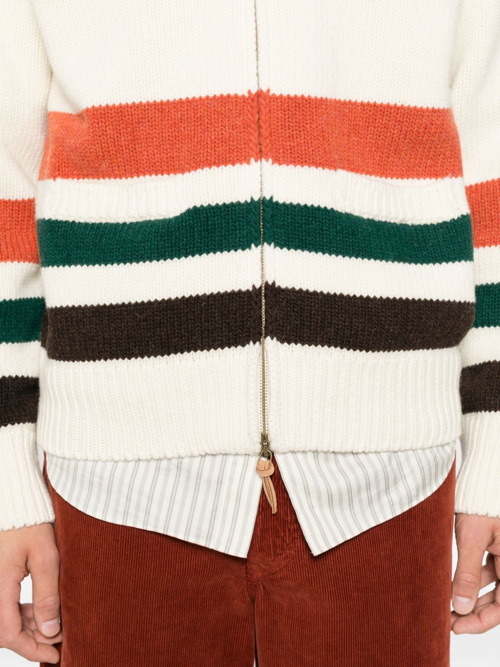 SEBAGO Cardigan in Misto Lana Multicolore 