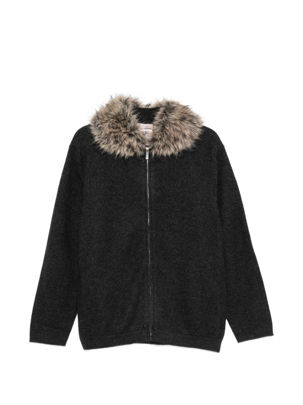 SEMICOUTURE Giacca Arabella nera in lana 