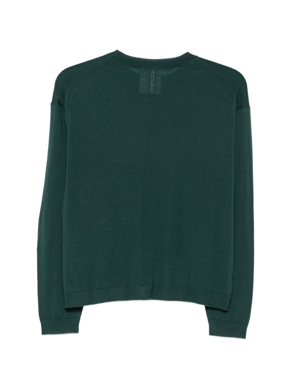 SEMICOUTURE Maglia Haley verde petrolio in lana 