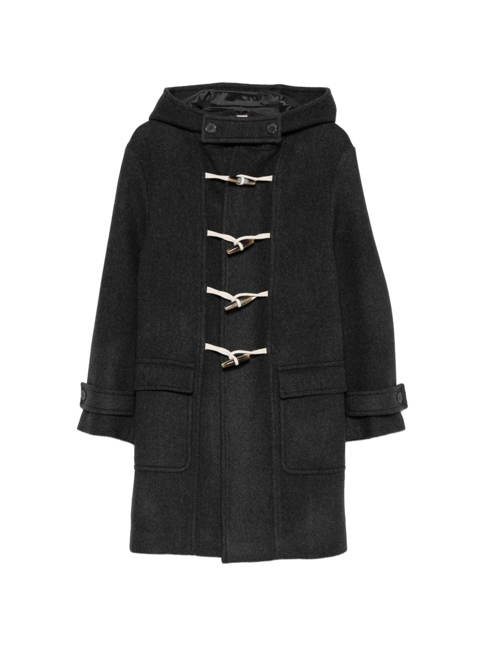SEMICOUTURE Cappotto Monopetto Grigio 