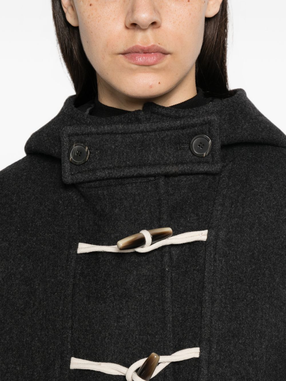 SEMICOUTURE Cappotto Monopetto Grigio 