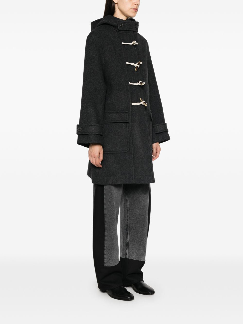 SEMICOUTURE Cappotto Monopetto Grigio 