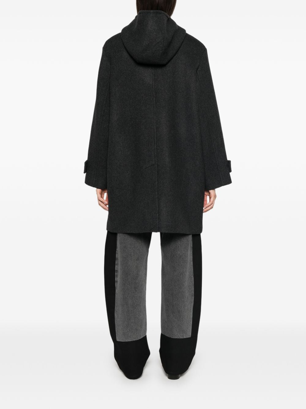 SEMICOUTURE Cappotto Monopetto Grigio 