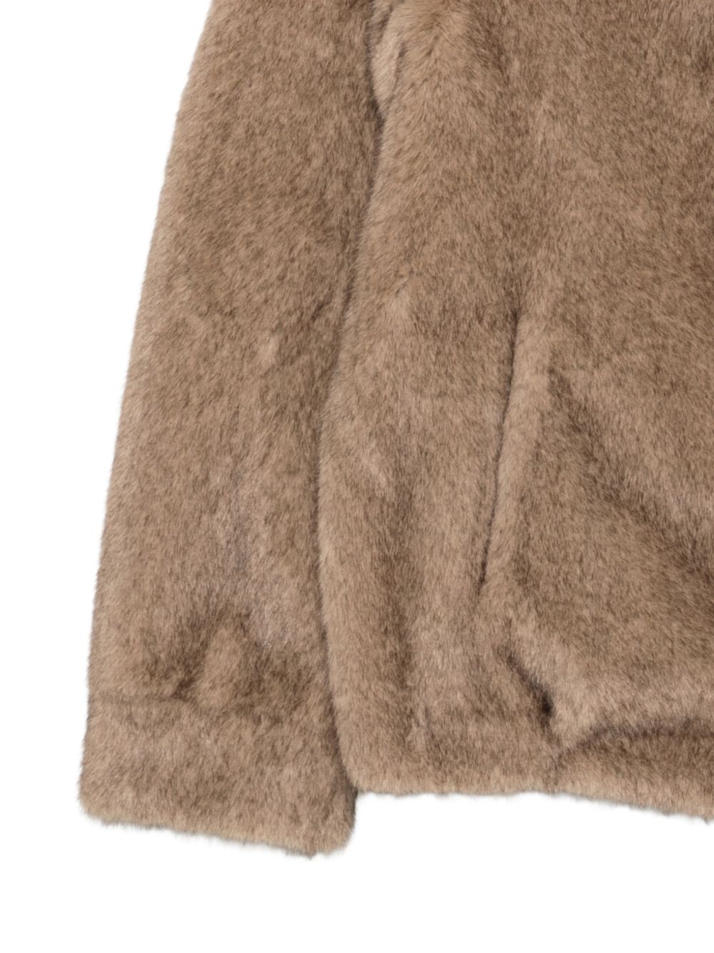 SEVENTY Giacca beige in ecopelliccia con tasche 