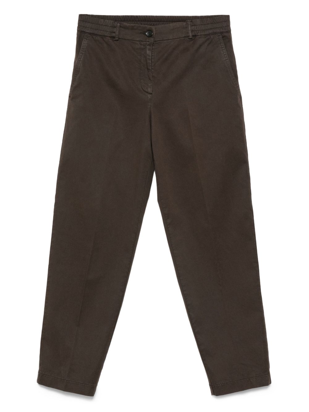 SEVENTY Pantaloni marroni in cotone 