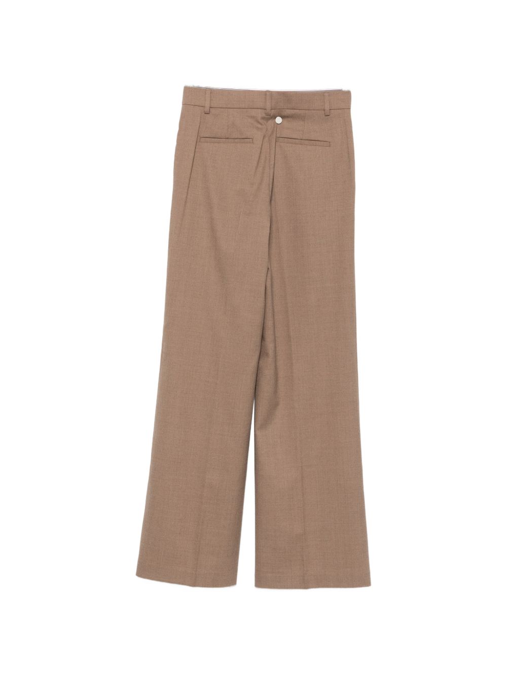 SEVENTY Pantaloni casual eleganti beige in lana 