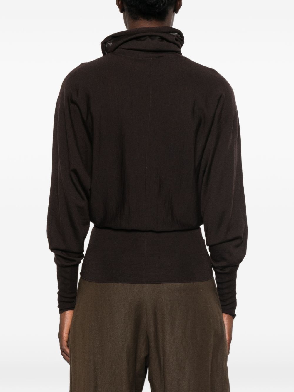 SOEUR Maglia Lindsay color marrone 