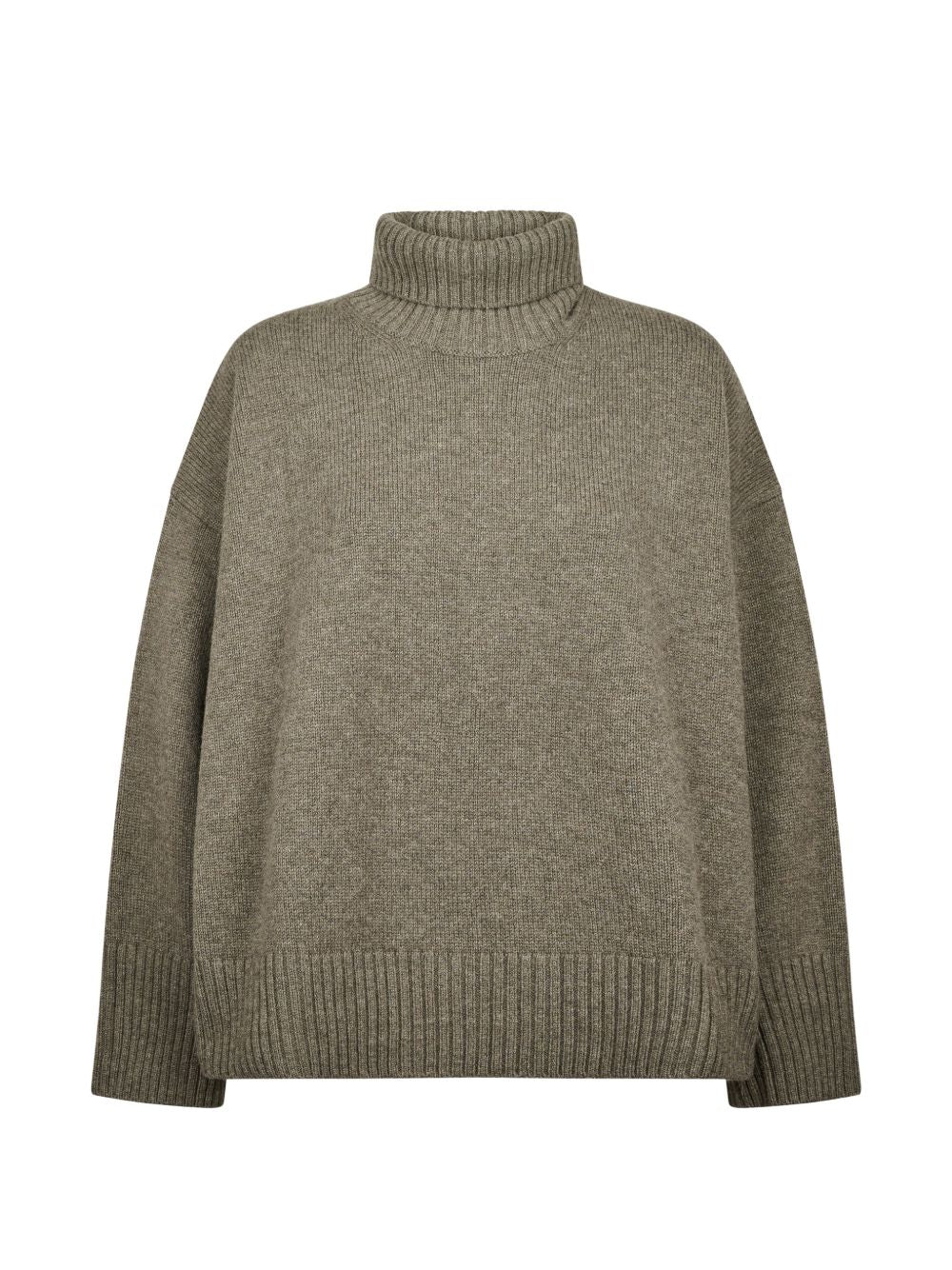 SOEUR Maglione William grigio mélange in lana merino 