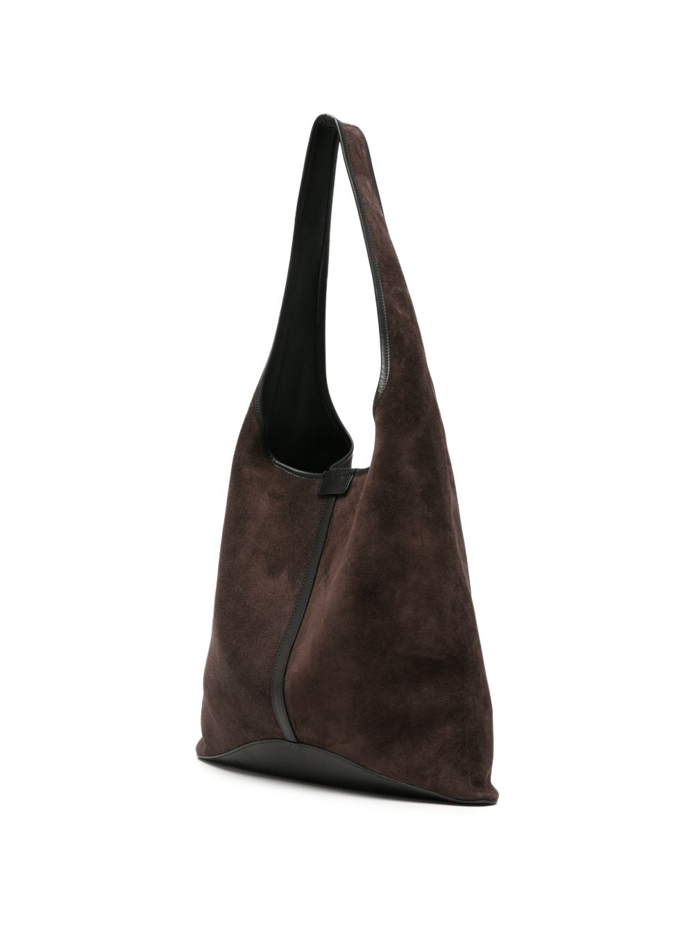 SOEUR Borsa Delice in suede marrone 