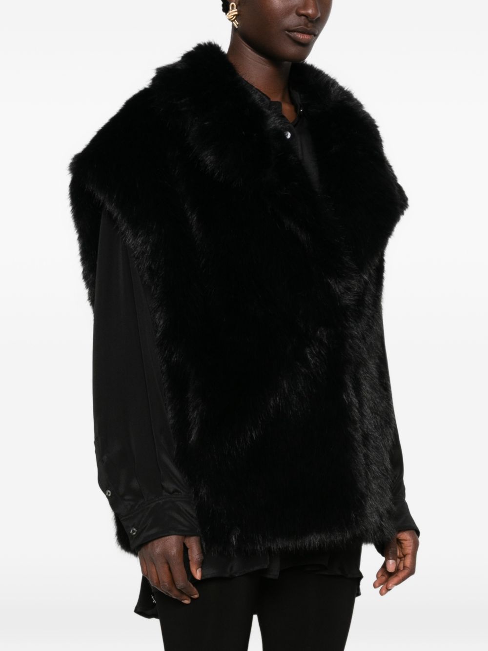 STAND STUDIO Gilet in Ecopelliccia 