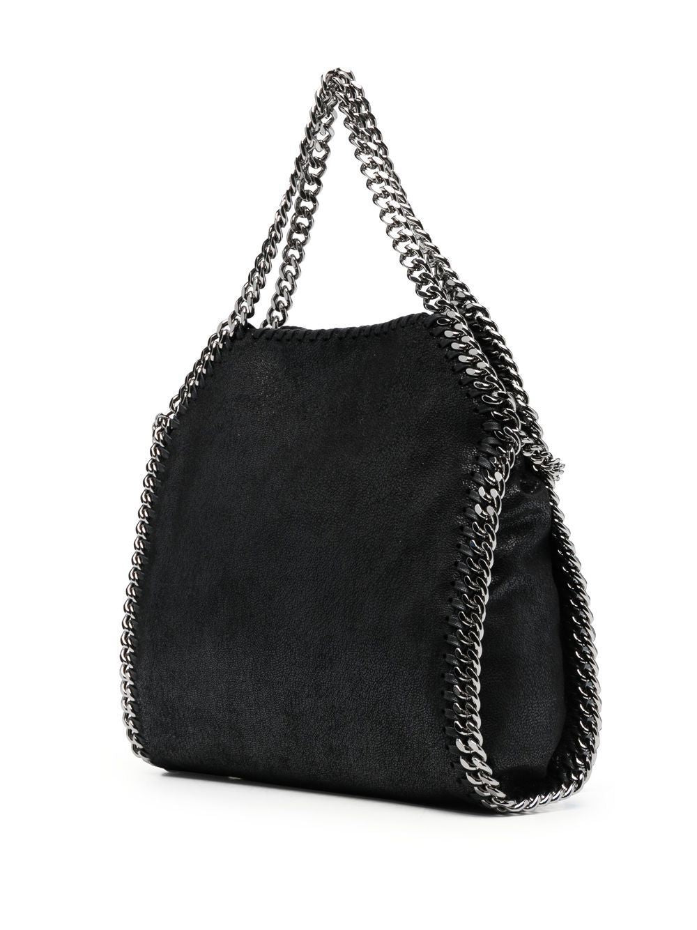 STELLA MCCARTNEY Borsa mini 'Falabella' tote a mano con catena silver 