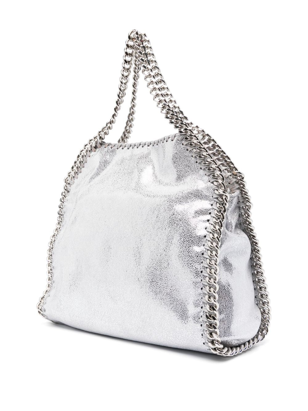 STELLA MCCARTNEY Borsa Falabella mini argento 