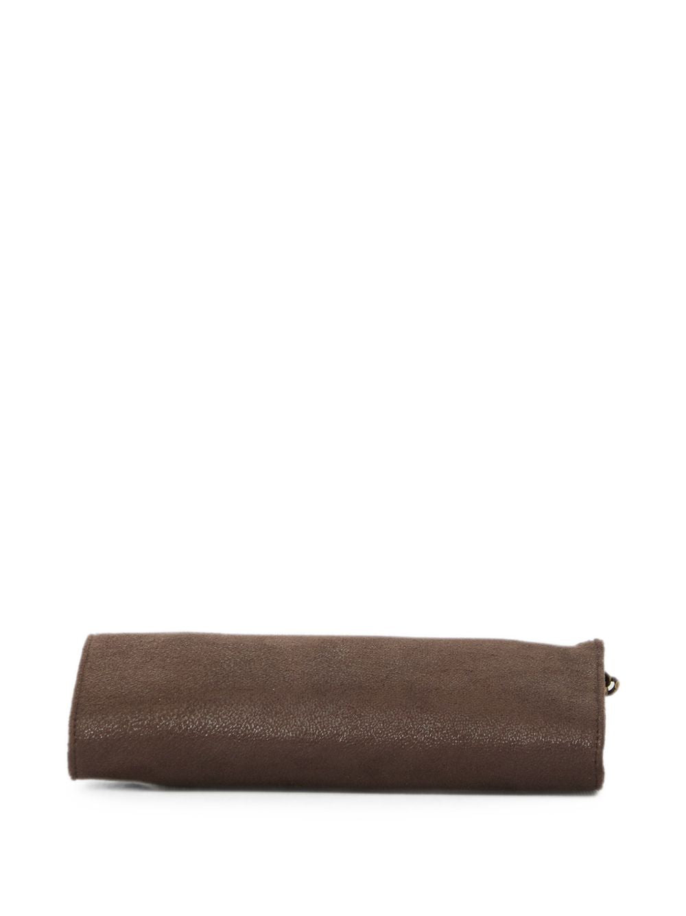 STELLA MCCARTNEY Borsa Portafoglio Falabella marrone con catena 