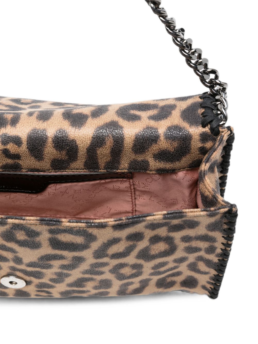 STELLA MCCARTNEY Borsa a Tracolla Leopardata 