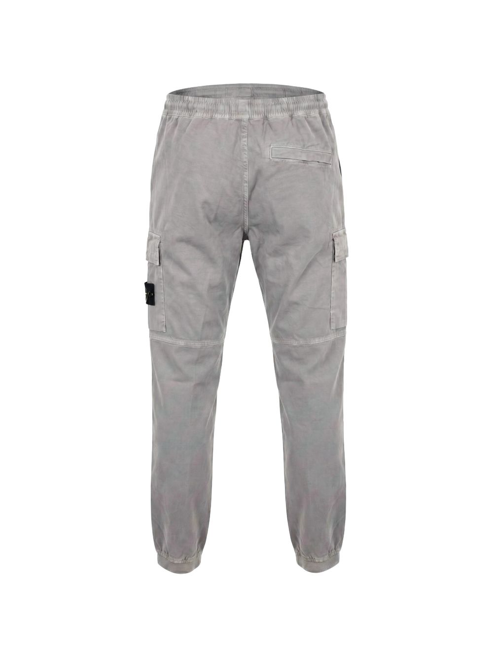 STONE ISLAND Pantaloni sportivi uomo in cotone con tasche cargo 
