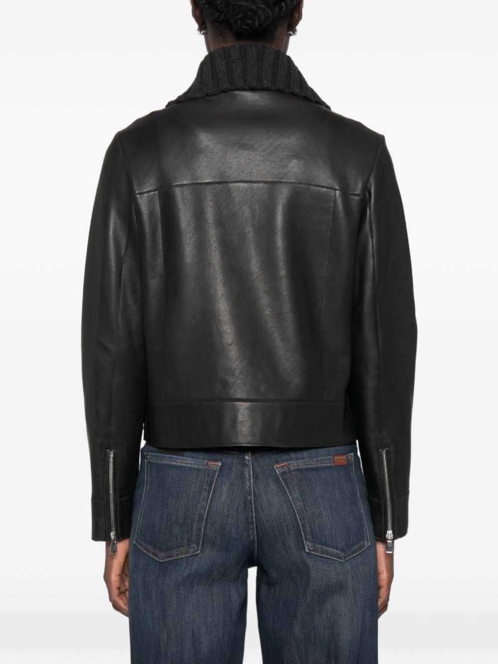THE JACK AND JACKIE LEATHERS Giacca Tilde in pelle 