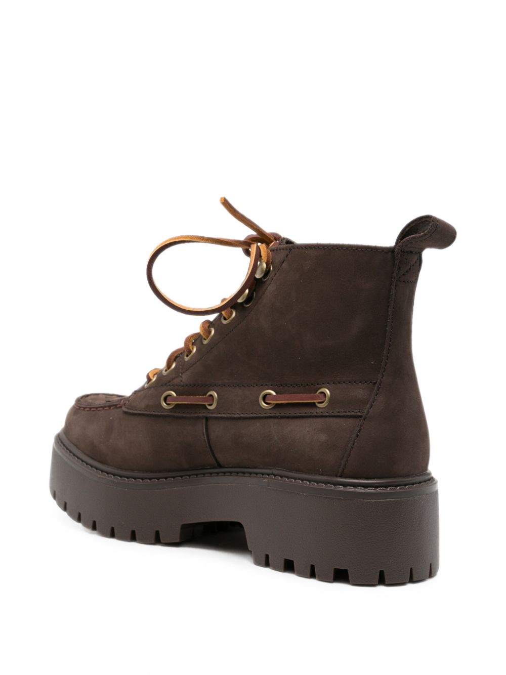 TIMBERLAND Anfibi platform sfrangiati bordeaux 