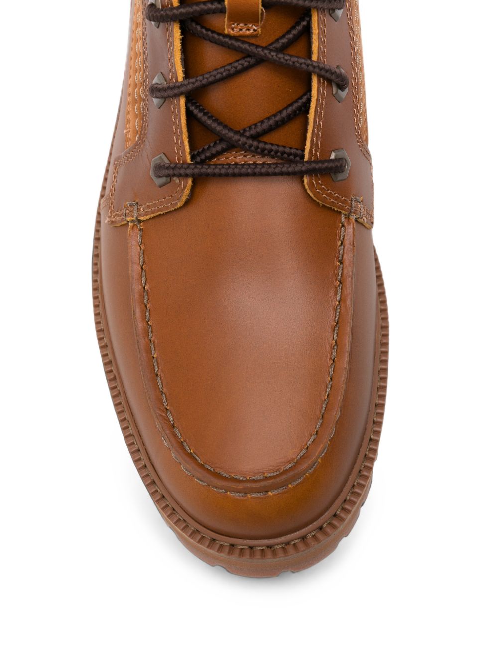 TIMBERLAND Stivaletto in pelle con logo impresso 