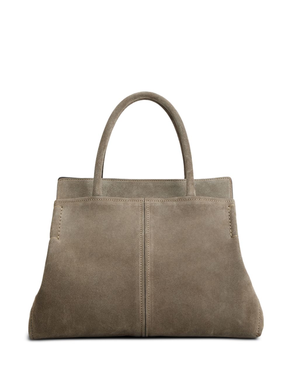 TODS Shopping Bag Piccola in Suede Beige 