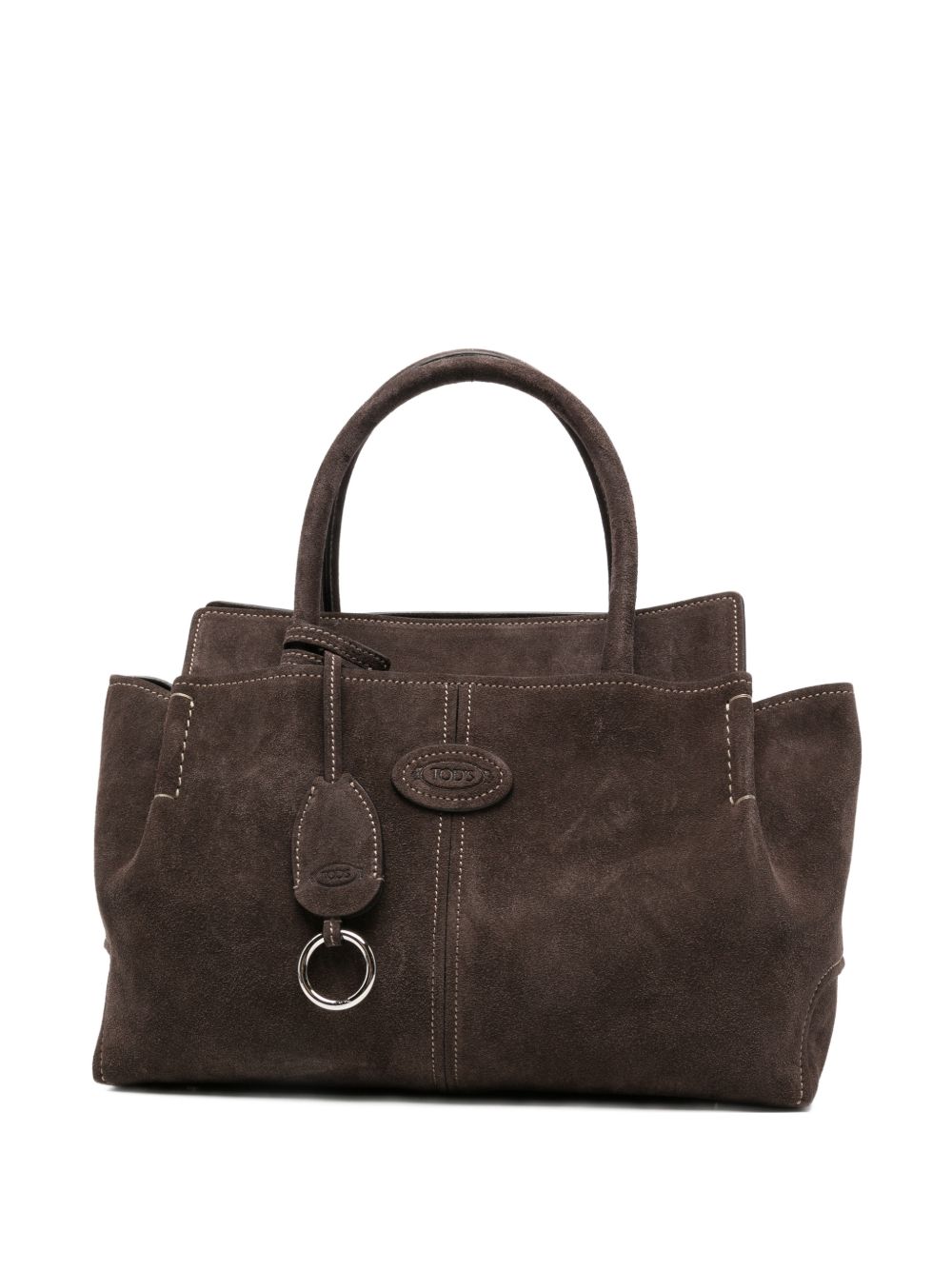 TODS Borsa a mano in Pelle Grigia 