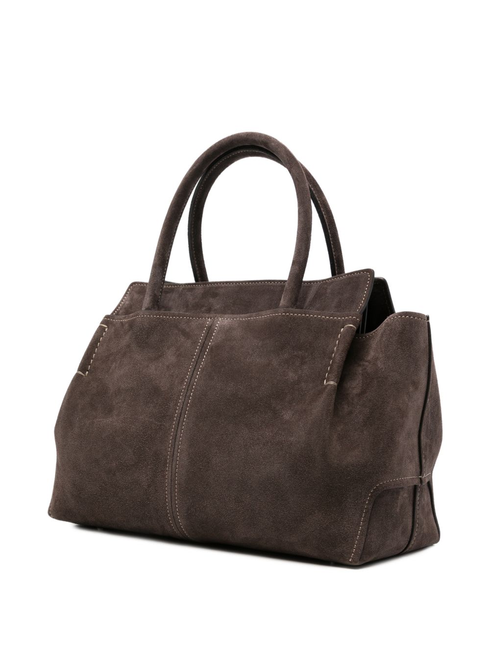 TODS Borsa a mano in Pelle Grigia 