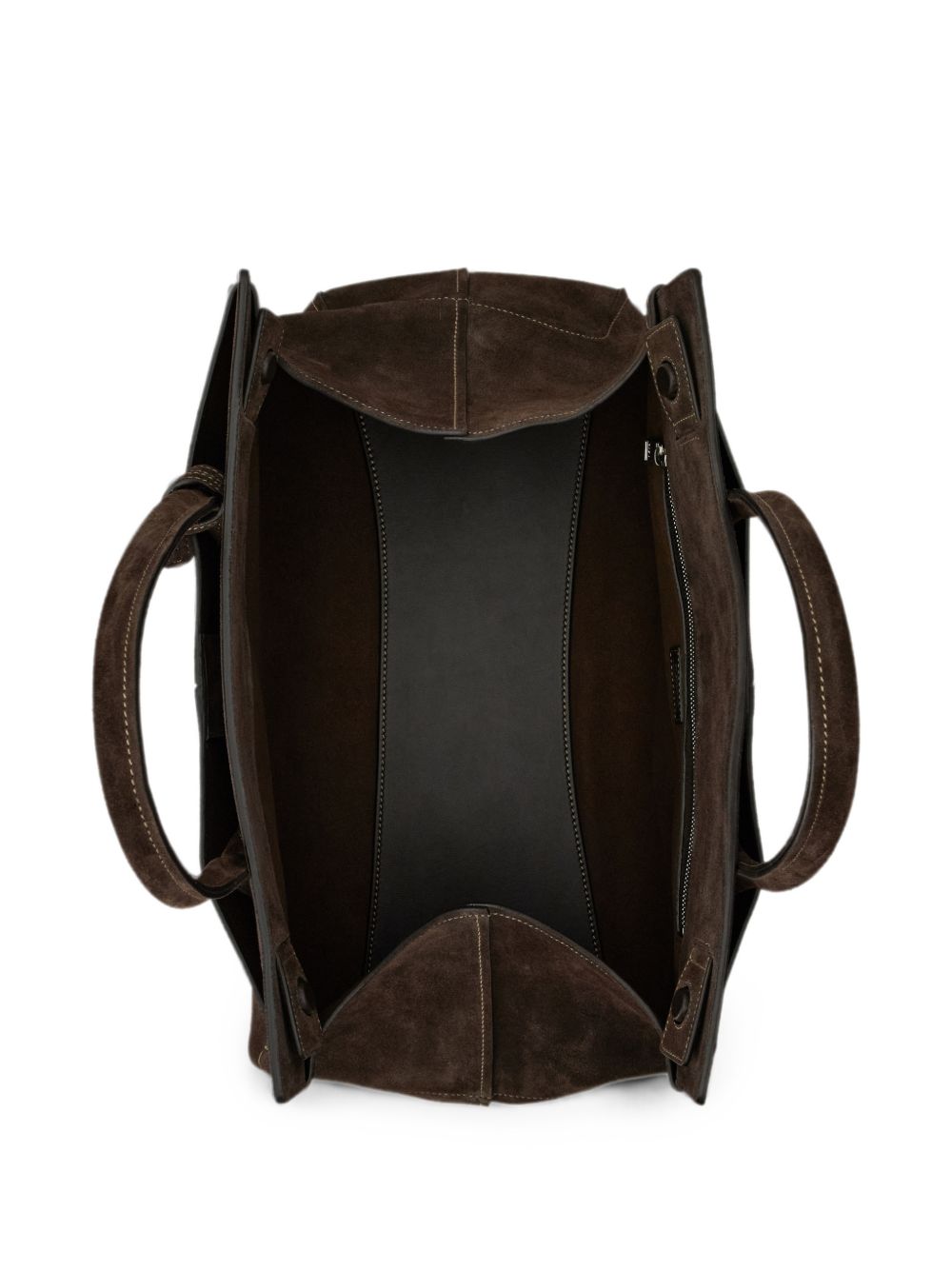 TODS Borsa Shopping Media in Pelle Marrone 