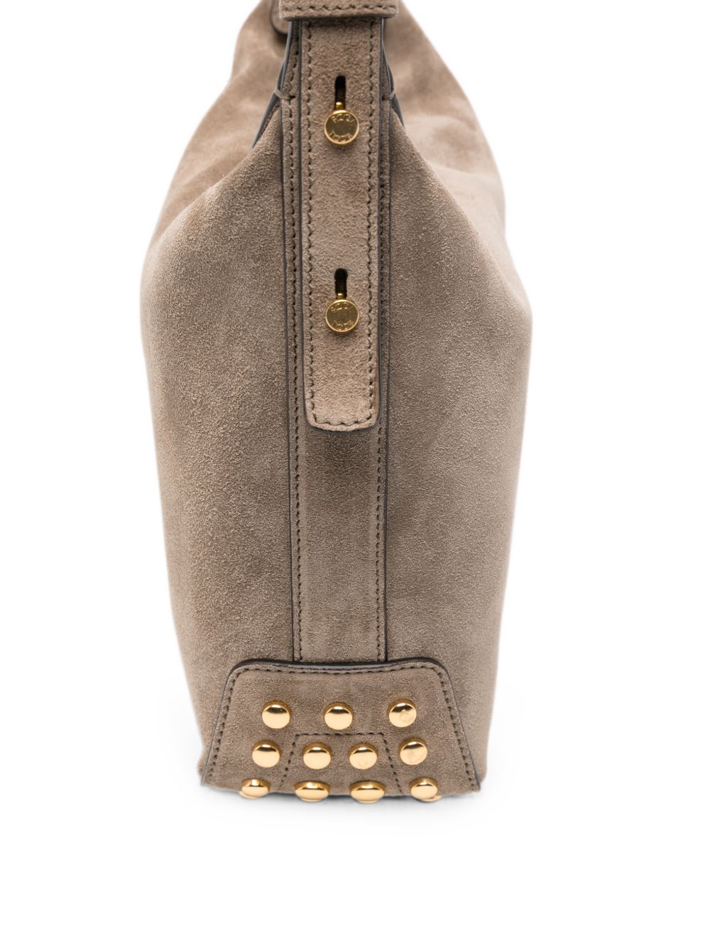 TODS Borsa Mini in Suede Beige 
