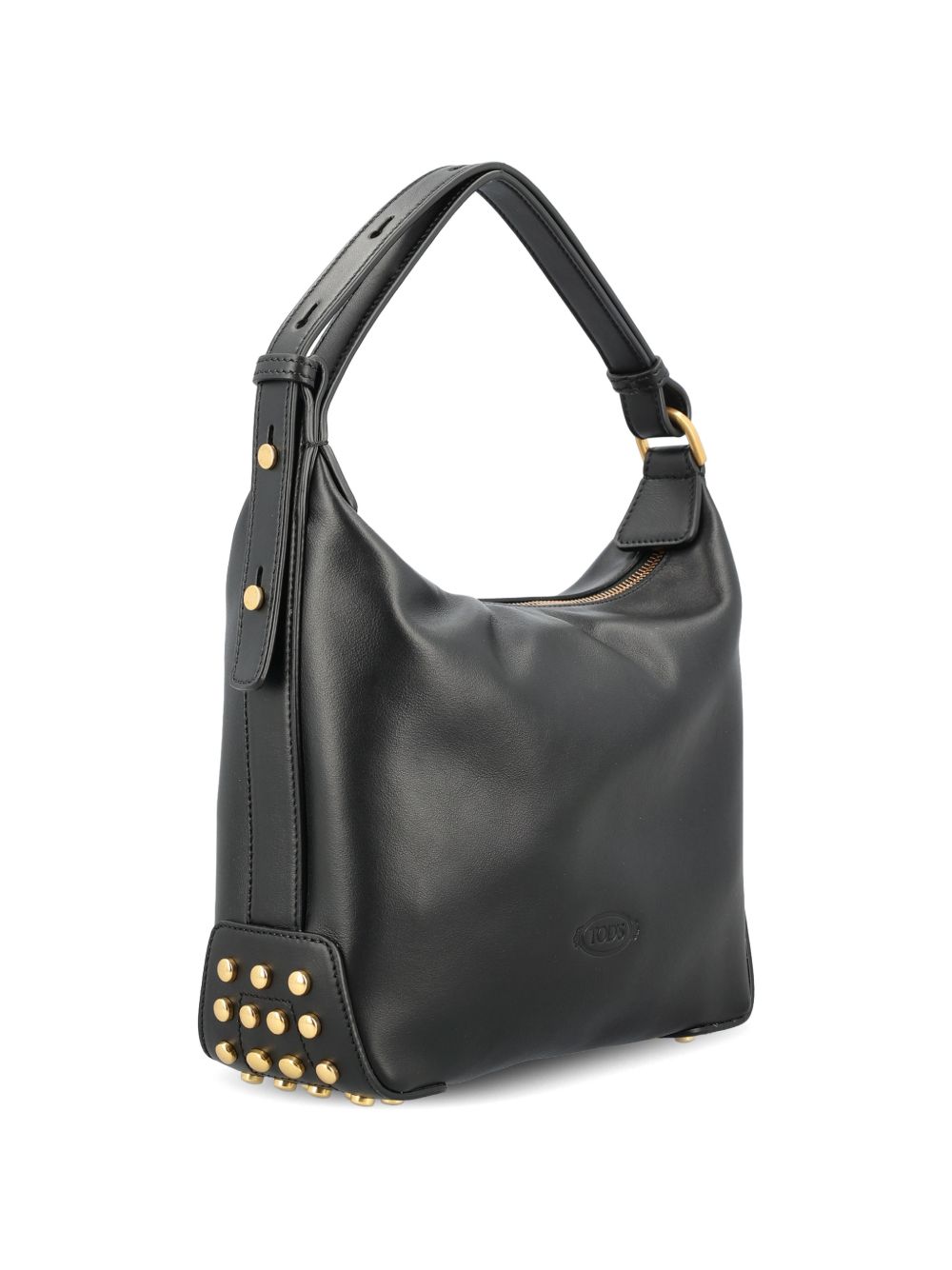 TODS Borsa a Spalla in Pelle Nera 
