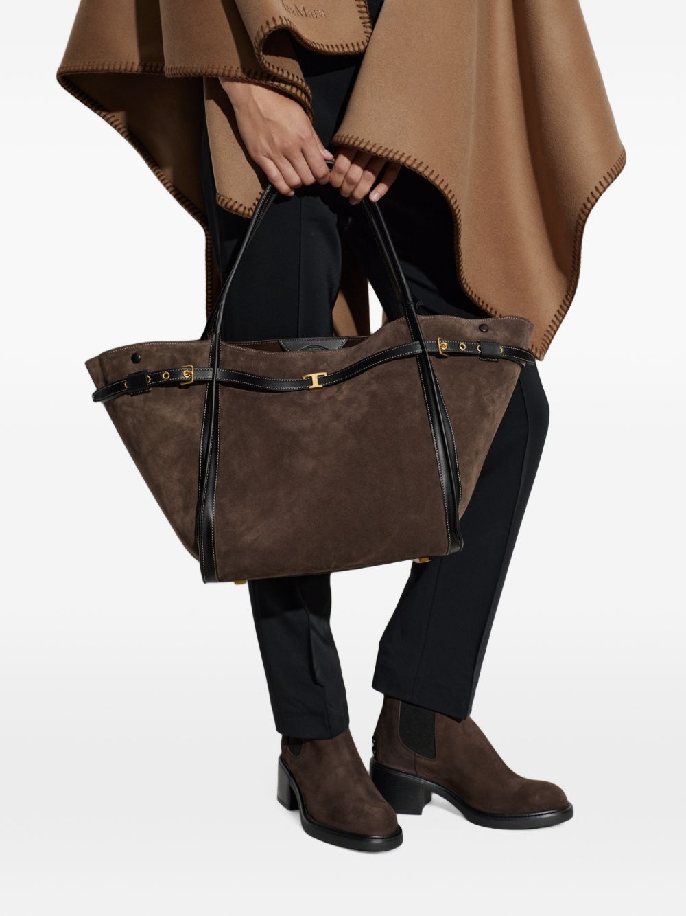 TODS Borsa Shopping Marrone 