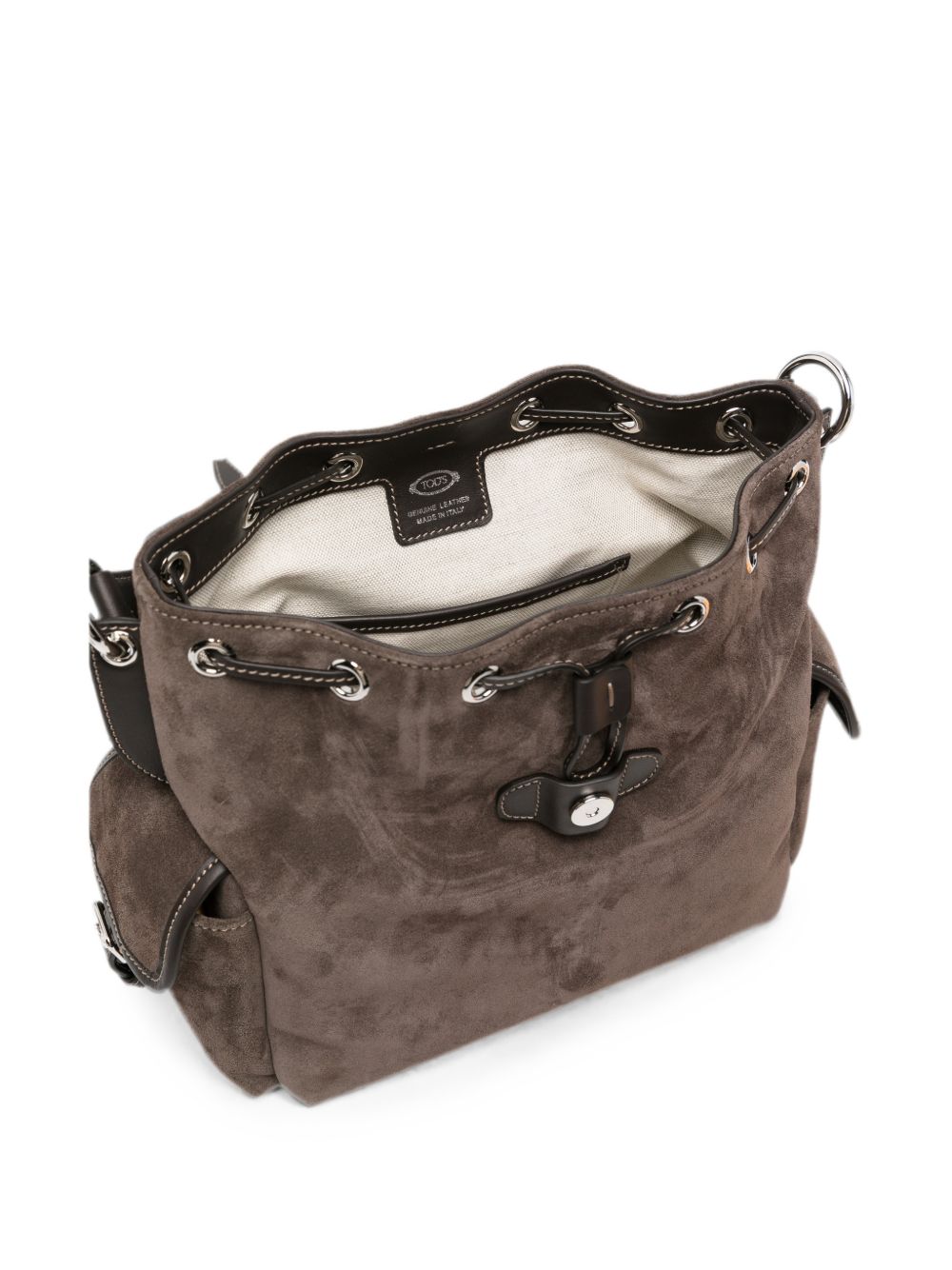 TODS Zaino in Pelle Marrone 