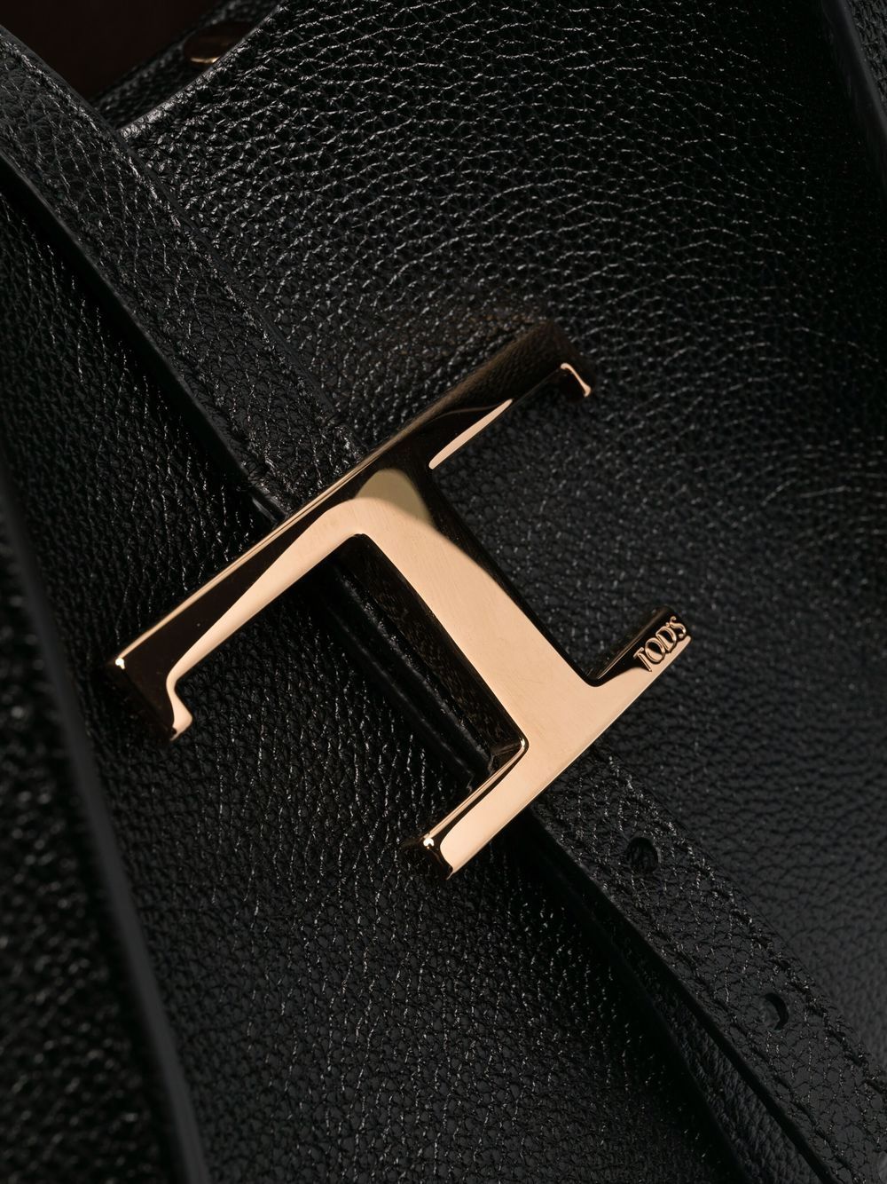 TODS Borsa Shopping T Timeless in Pelle Nera 