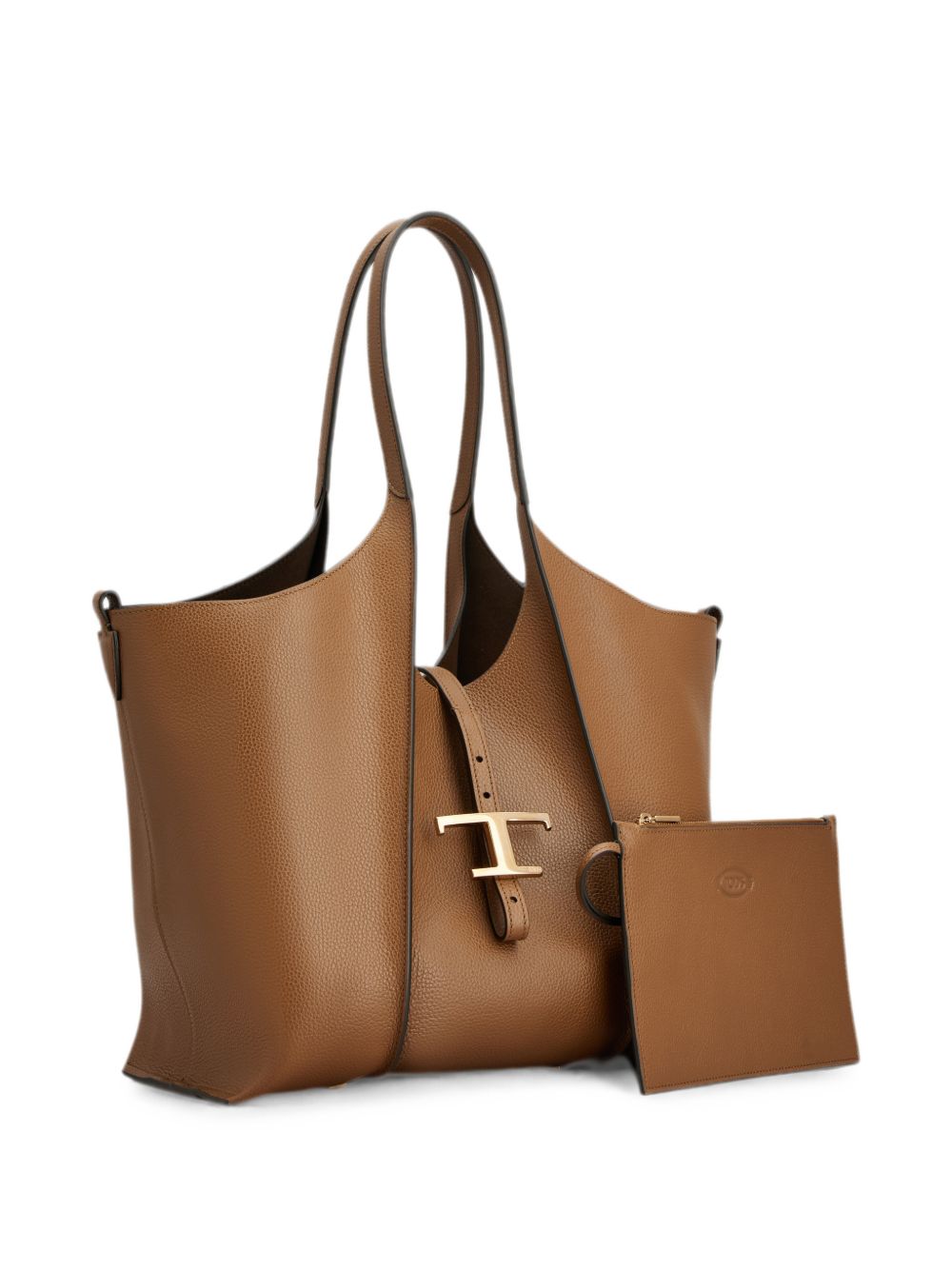 TODS Borsa Shopping T Timeless in Pelle marrone 