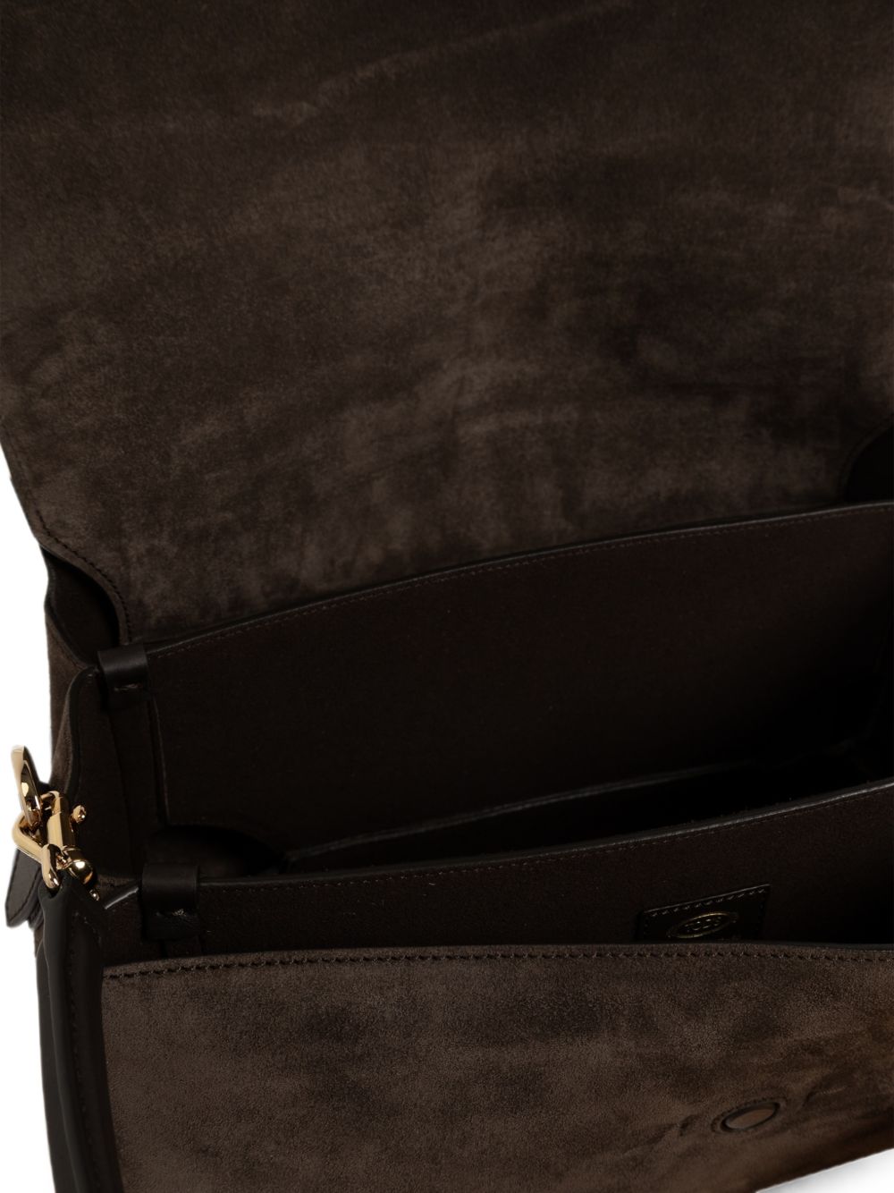 TODS Borsa a Spalla in Pelle Marrone 