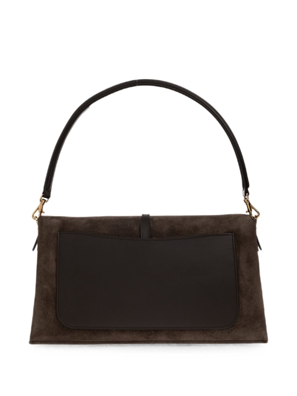 TODS Borsa a Spalla in Pelle Marrone 