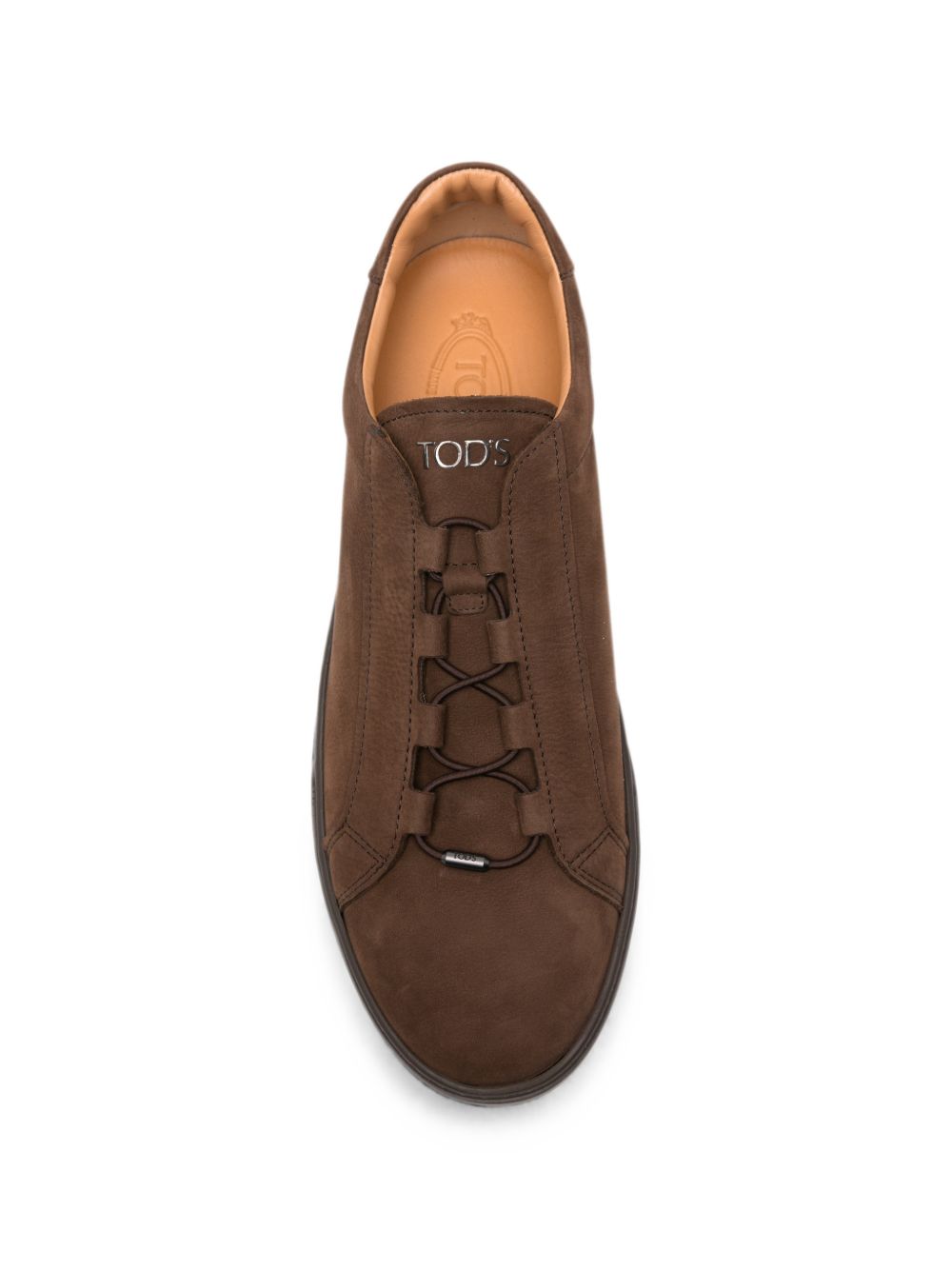 TODS Sneakers marroni in suede 