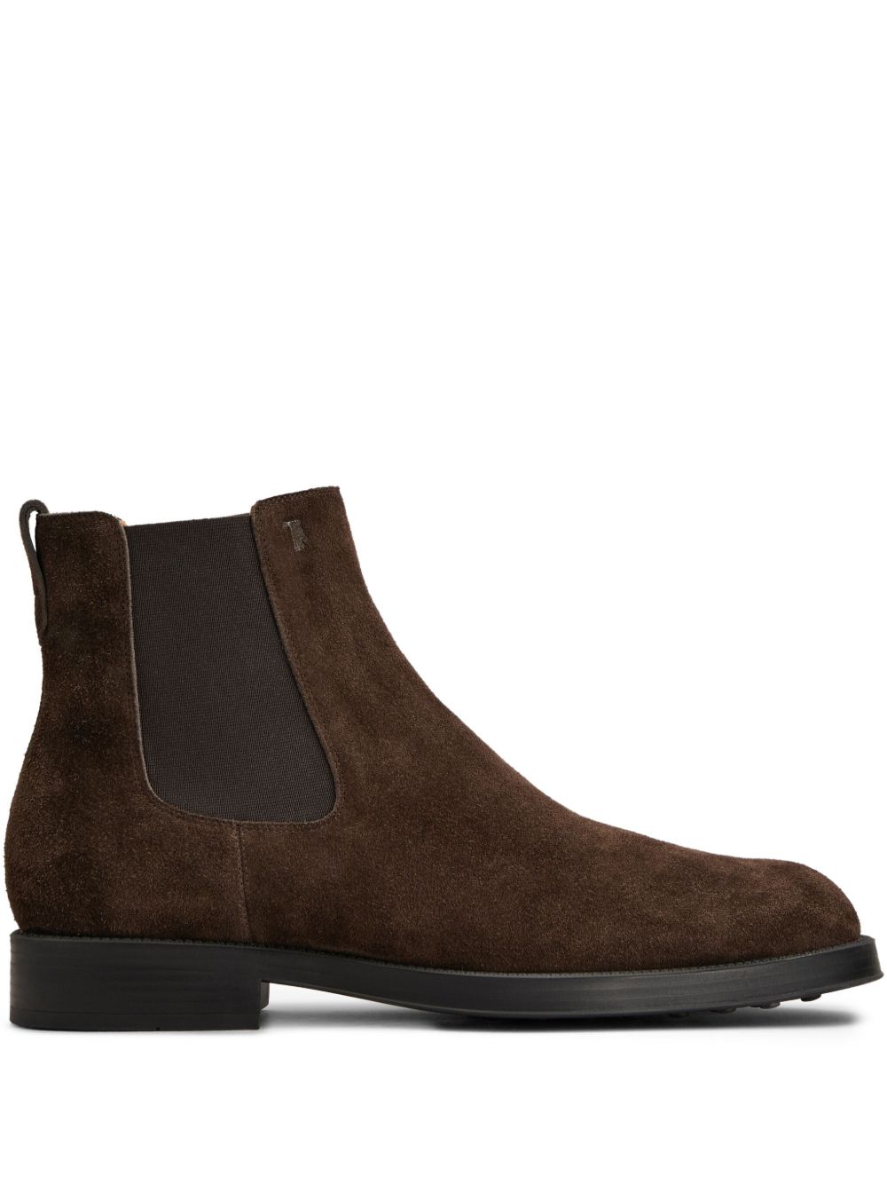 TODS Stivaletti Chelsea in Pelle Marrone 