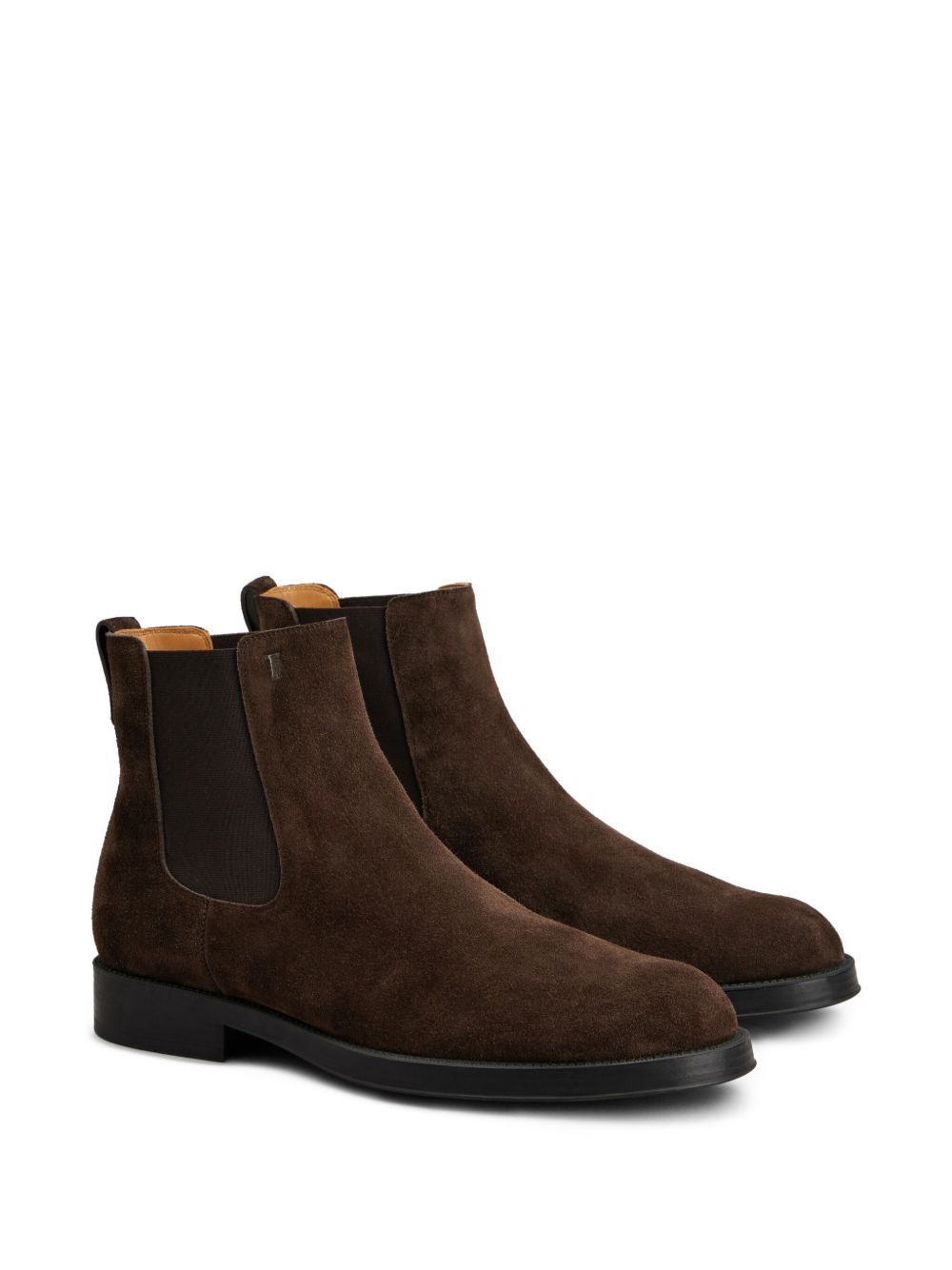 TODS Stivaletti Chelsea in Pelle Marrone 