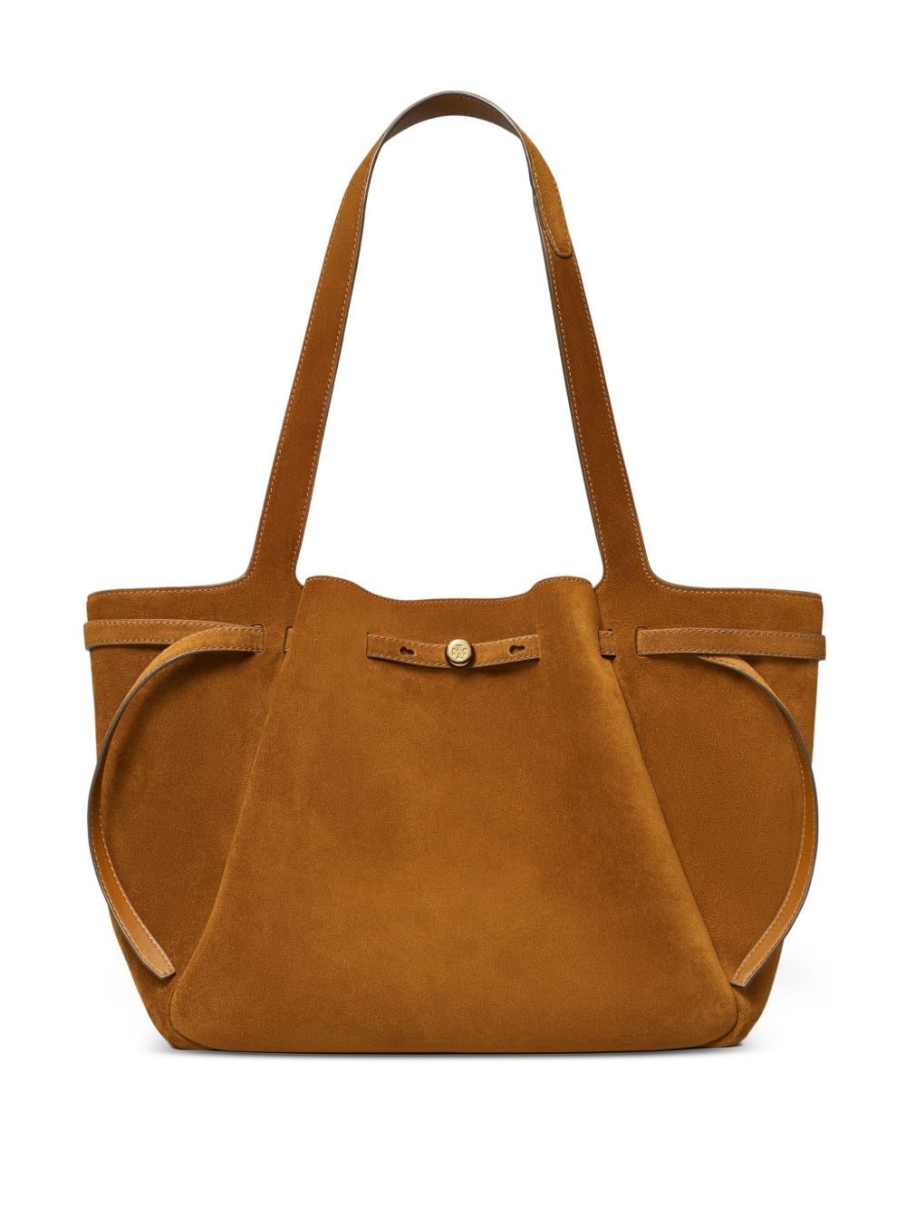 TORY BURCH Borsa Romy Suede Tote in pelle suede elegante 