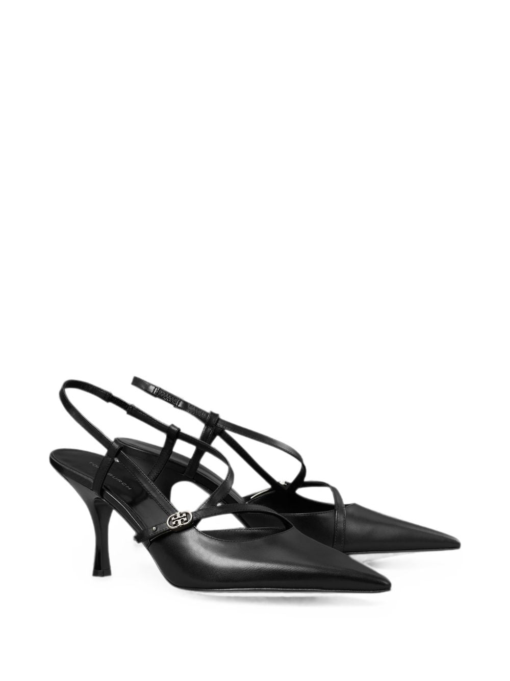 TORY BURCH Scarpa slingback elegante in pelle nera 